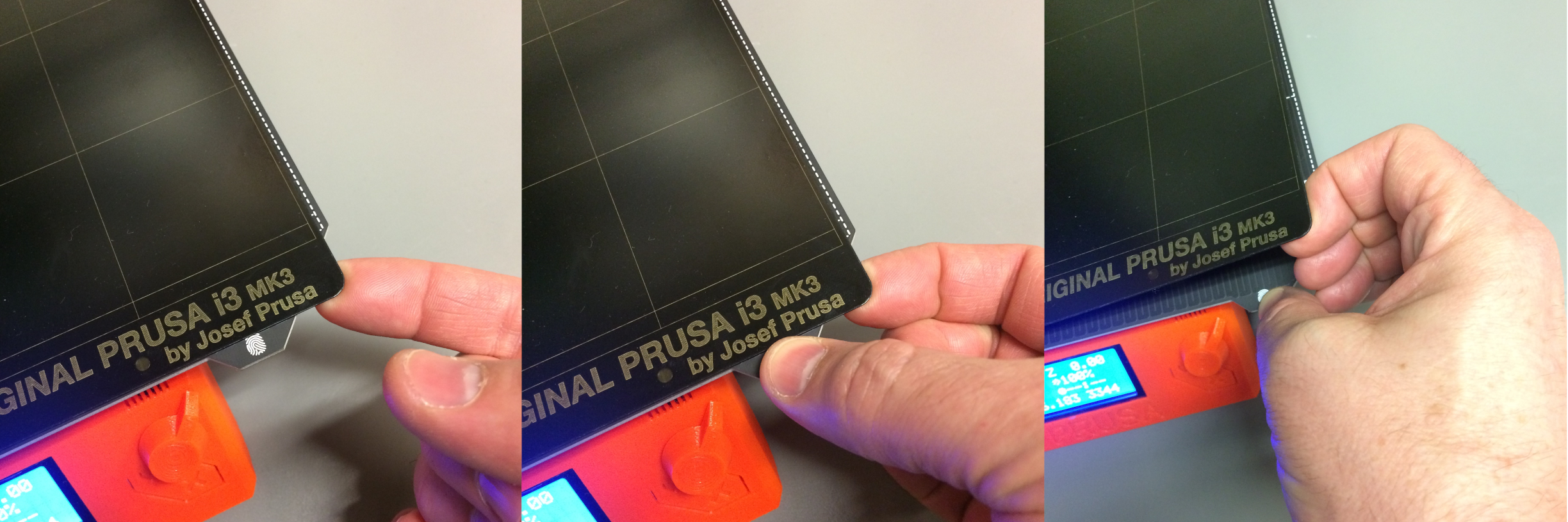 removing the Prusa heatbed